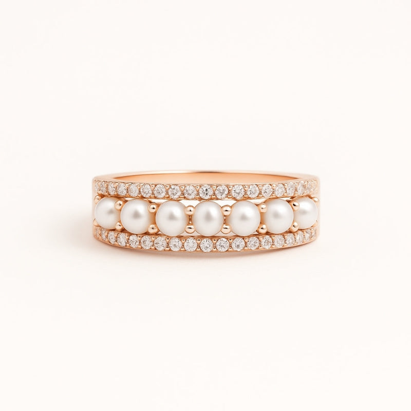 Vintage Handmade Pearl Ring