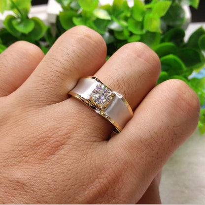 Delicate Artisan Gold Ring