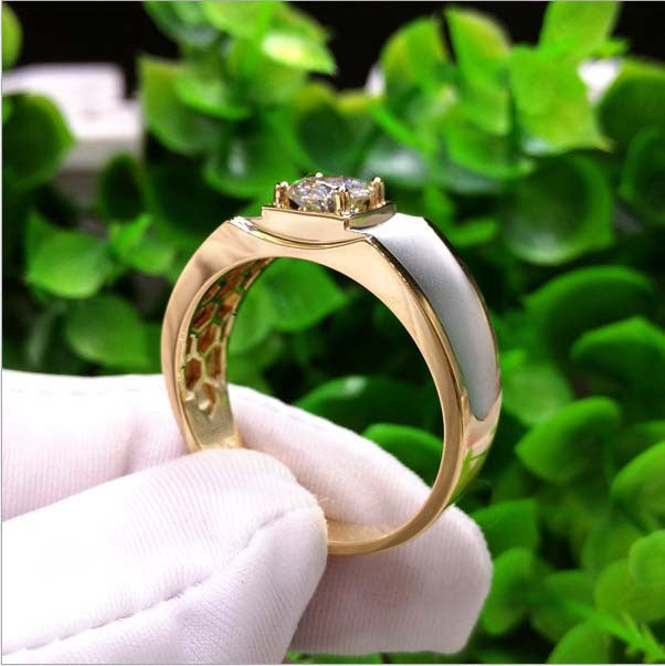Delicate Artisan Gold Ring