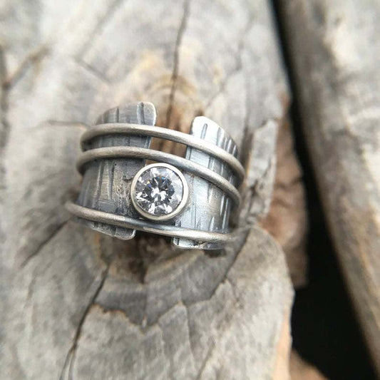 Romantic Silver Ring for Special Moments