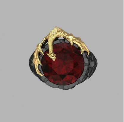 Delicate Artisan Gold Ring