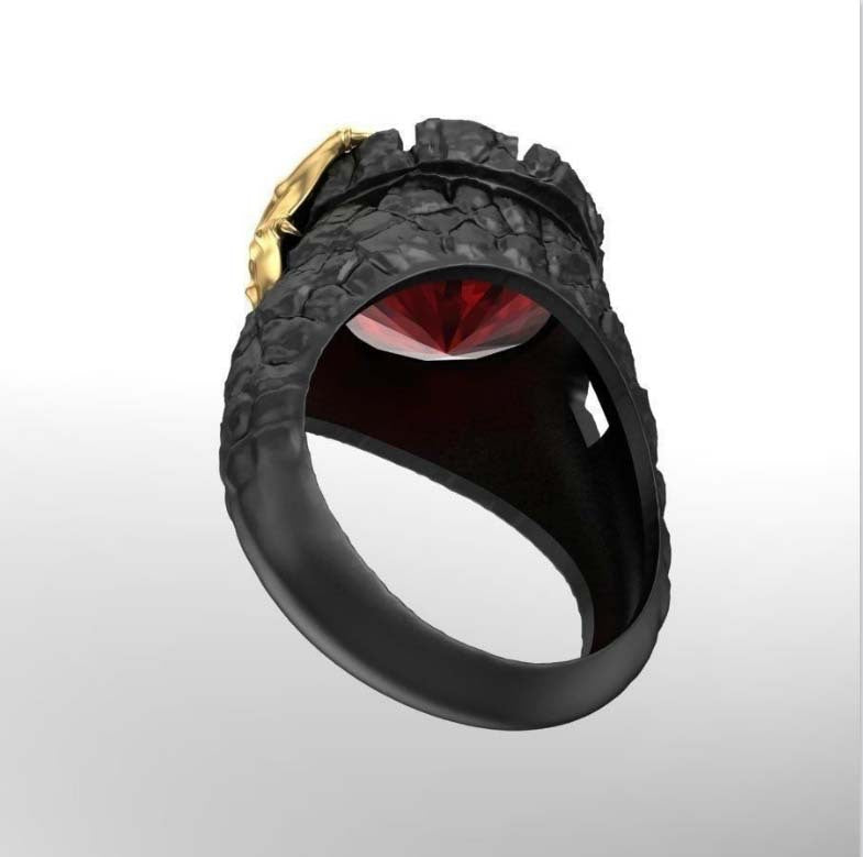 Delicate Artisan Gold Ring