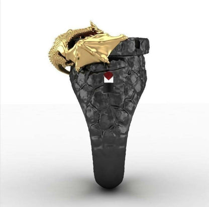 Delicate Artisan Gold Ring