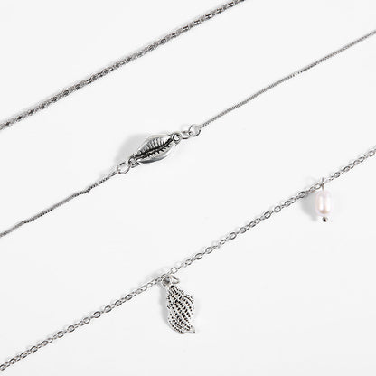 Classic Pearl Anklet with Timeless Appeal