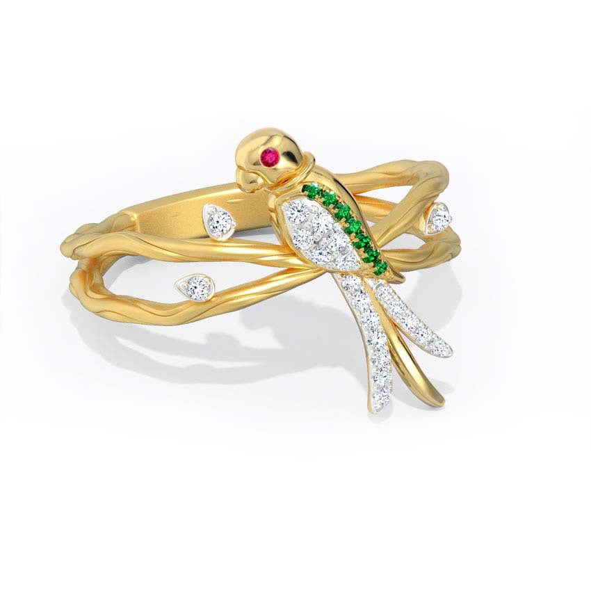 Beautiful Gold Ring with Unique Style