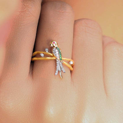 Beautiful Gold Ring with Unique Style