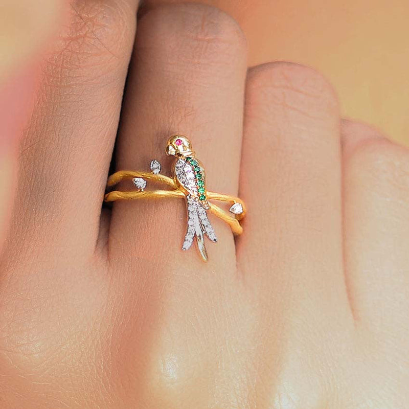 Beautiful Gold Ring with Unique Style