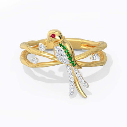 Beautiful Gold Ring with Unique Style