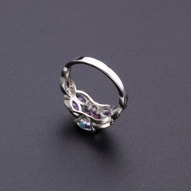 Romantic Silver Ring for Special Moments