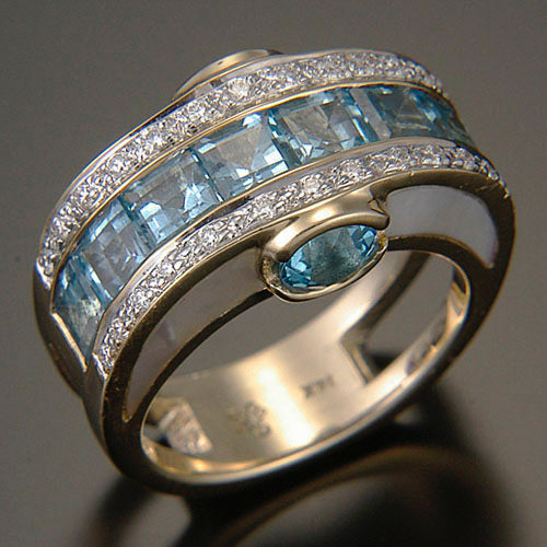 Delicate Artisan Gold Ring