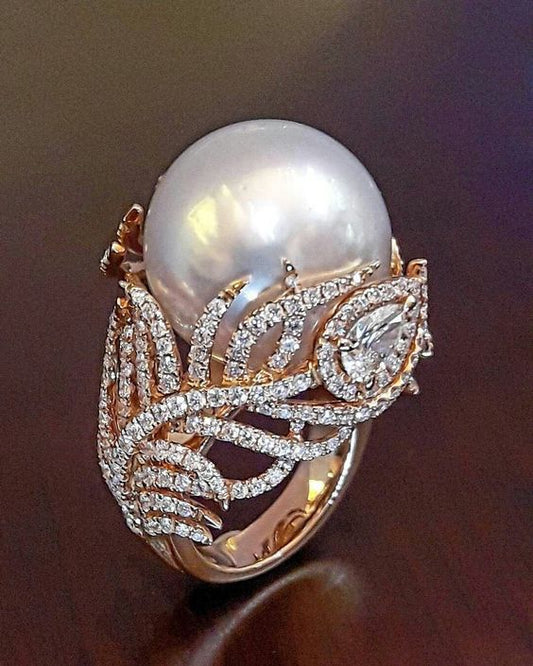 Elegant Pearl Ring for Every Occasion
