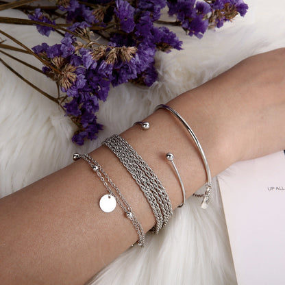 Delicate Artisan Silver Bracelet