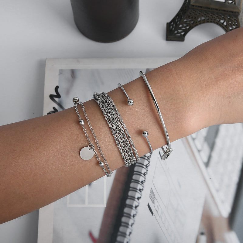 Delicate Artisan Silver Bracelet
