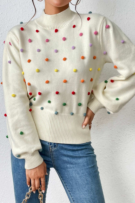 Gabrielle® | Colorful ball of wool sweater