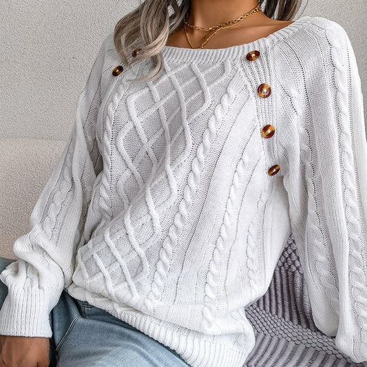 Ela® | Elegant knitted sweater for women