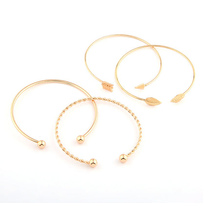 Delicate Artisan Gold Bracelet