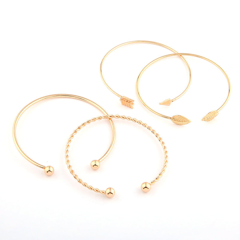 Delicate Artisan Gold Bracelet