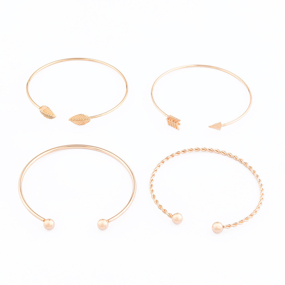 Delicate Artisan Gold Bracelet