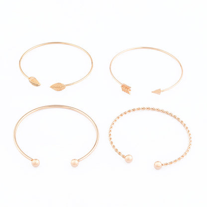 Delicate Artisan Gold Bracelet