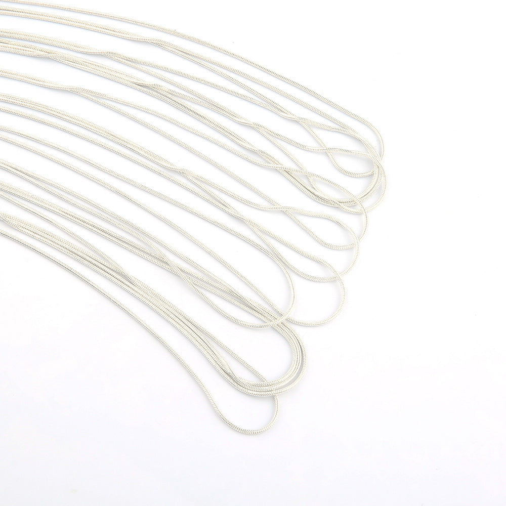 Classic Silver Necklace with Timeless Appeal