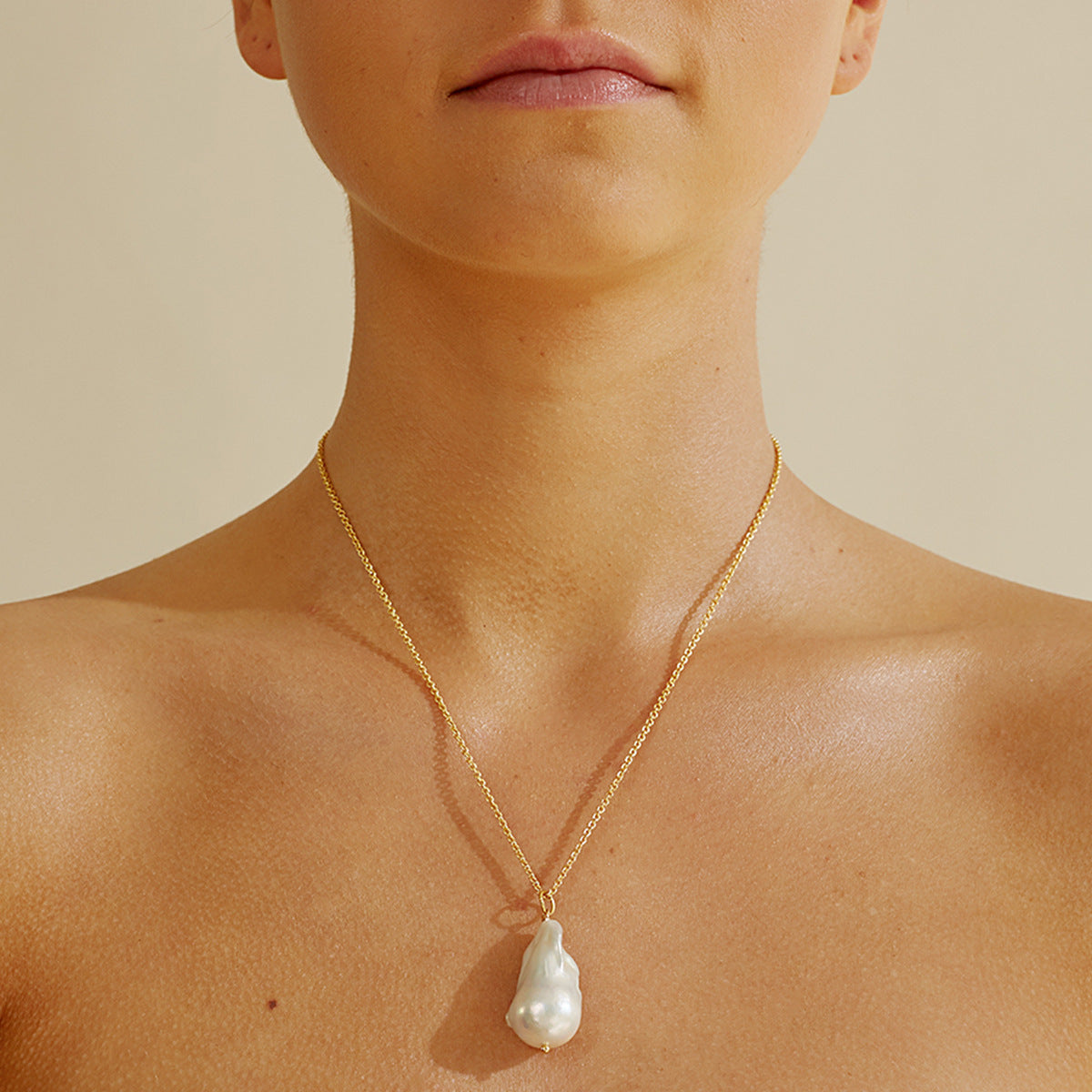 Vintage Handmade Pearl Necklace