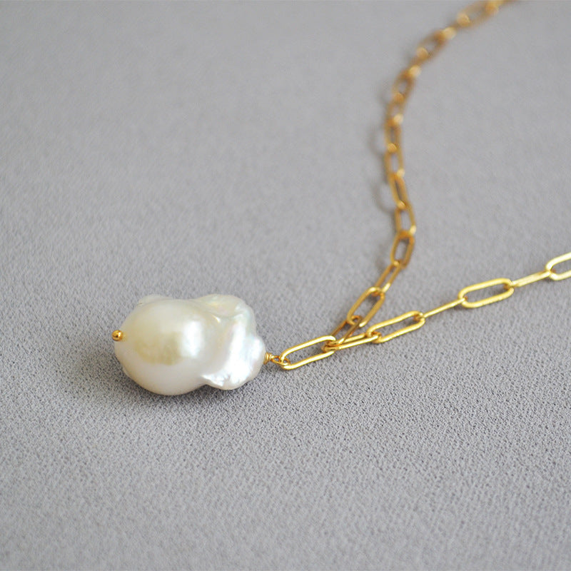 Vintage Handmade Pearl Necklace