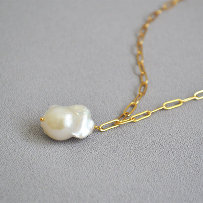 Vintage Handmade Pearl Necklace