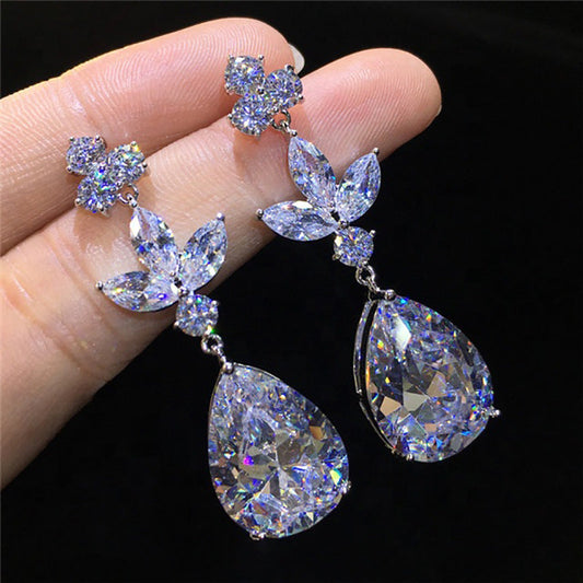 Vintage Handmade Silver Earring