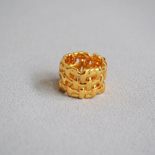 Vintage Handmade Gold Ring