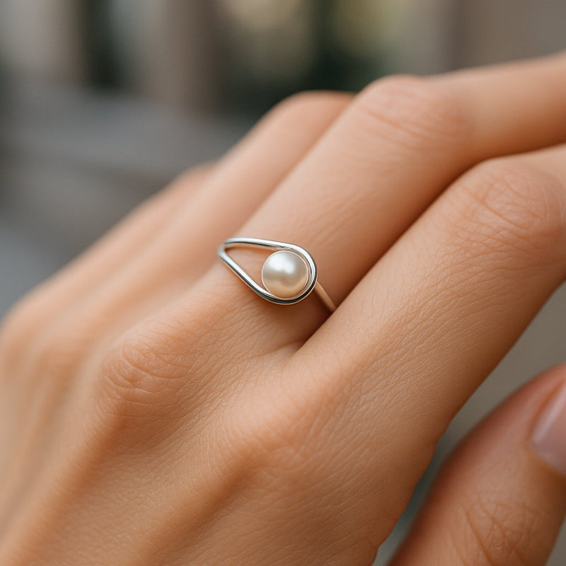 Beautiful Silver Ring with Unique Style