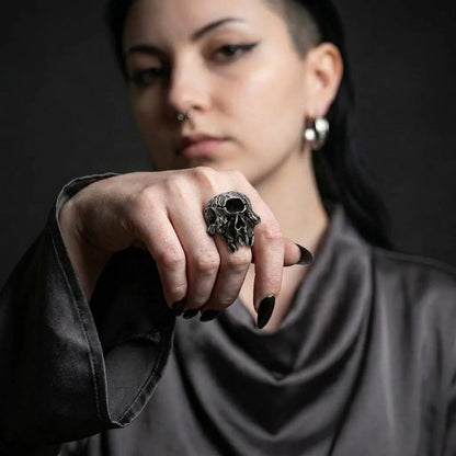 Rotted Skull Ring
