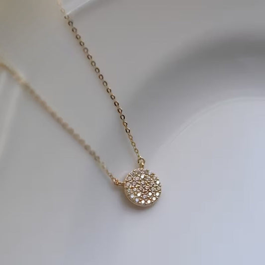 Starlit Medallion Necklace