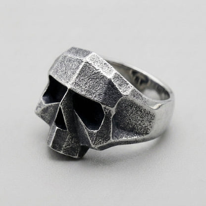 Chunky Skull Statement Ring