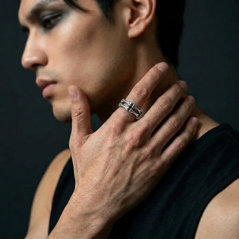 Skeleton Bone Link Ring
