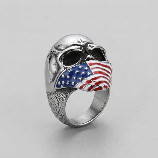 Skull Titanium Ring