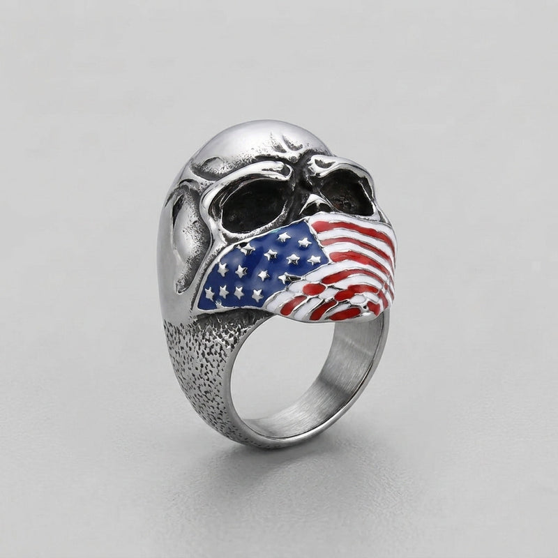 Skull Titanium Ring