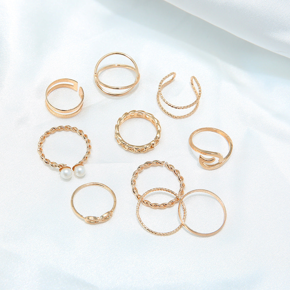 Beautiful Pearl Set with Unique Style