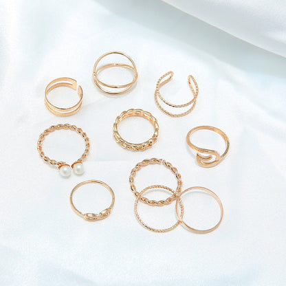 Beautiful Pearl Set with Unique Style