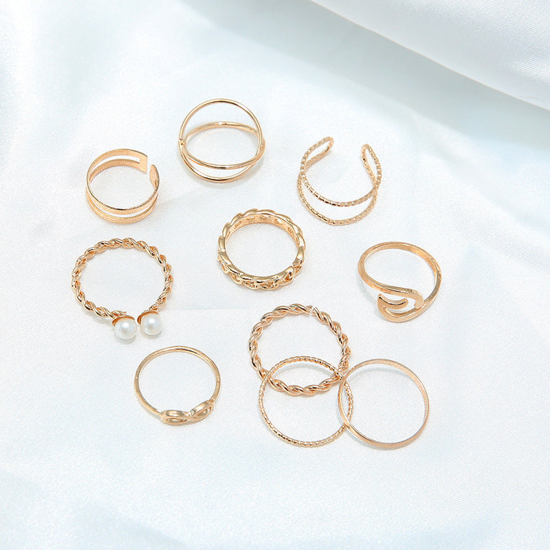 Beautiful Pearl Set with Unique Style