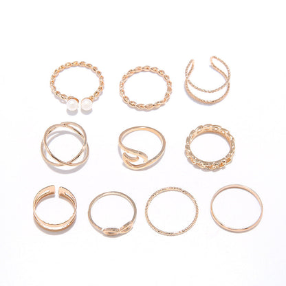 Beautiful Pearl Set with Unique Style