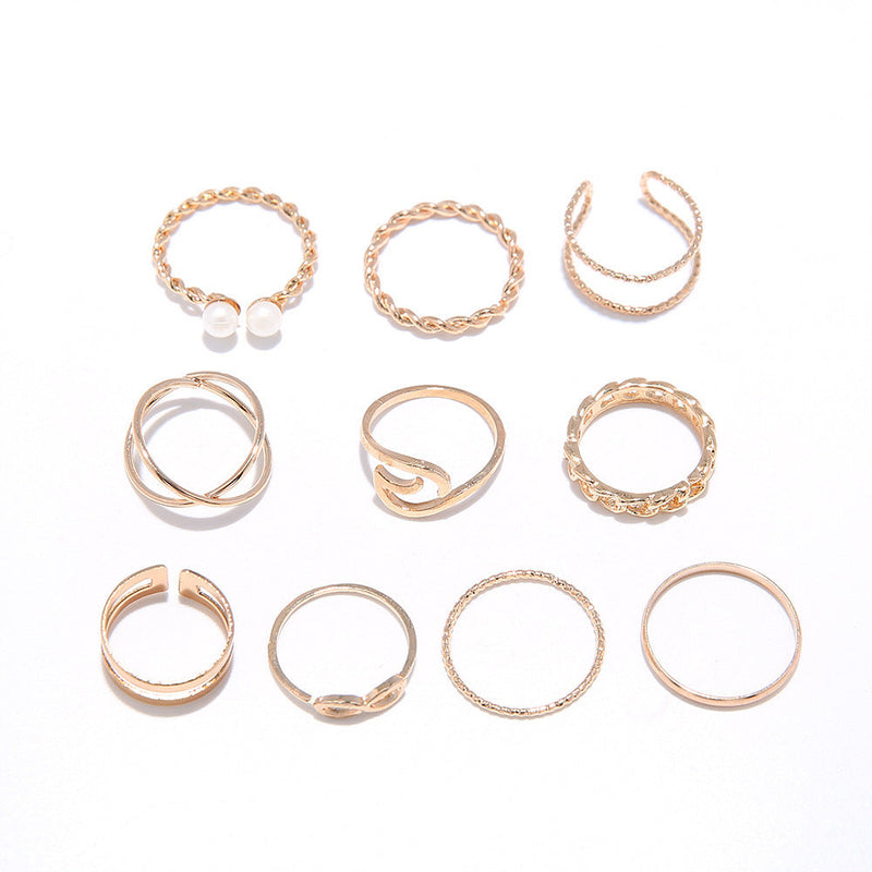 Beautiful Pearl Set with Unique Style