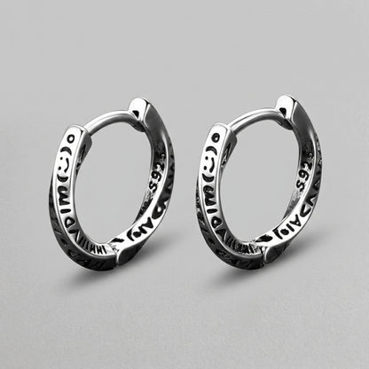 Ancient Script  Earrings