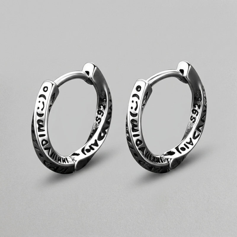 Ancient Script  Earrings
