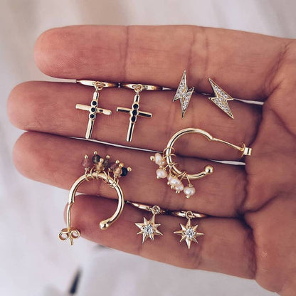 Beautiful Pearl Earring with Unique Style