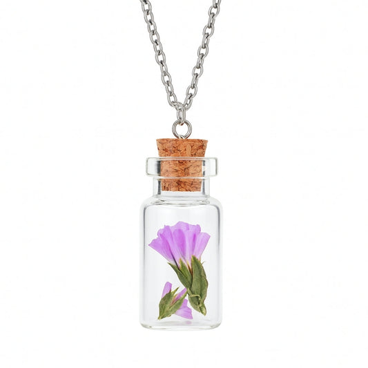 Blossom Crystal Casket Necklace