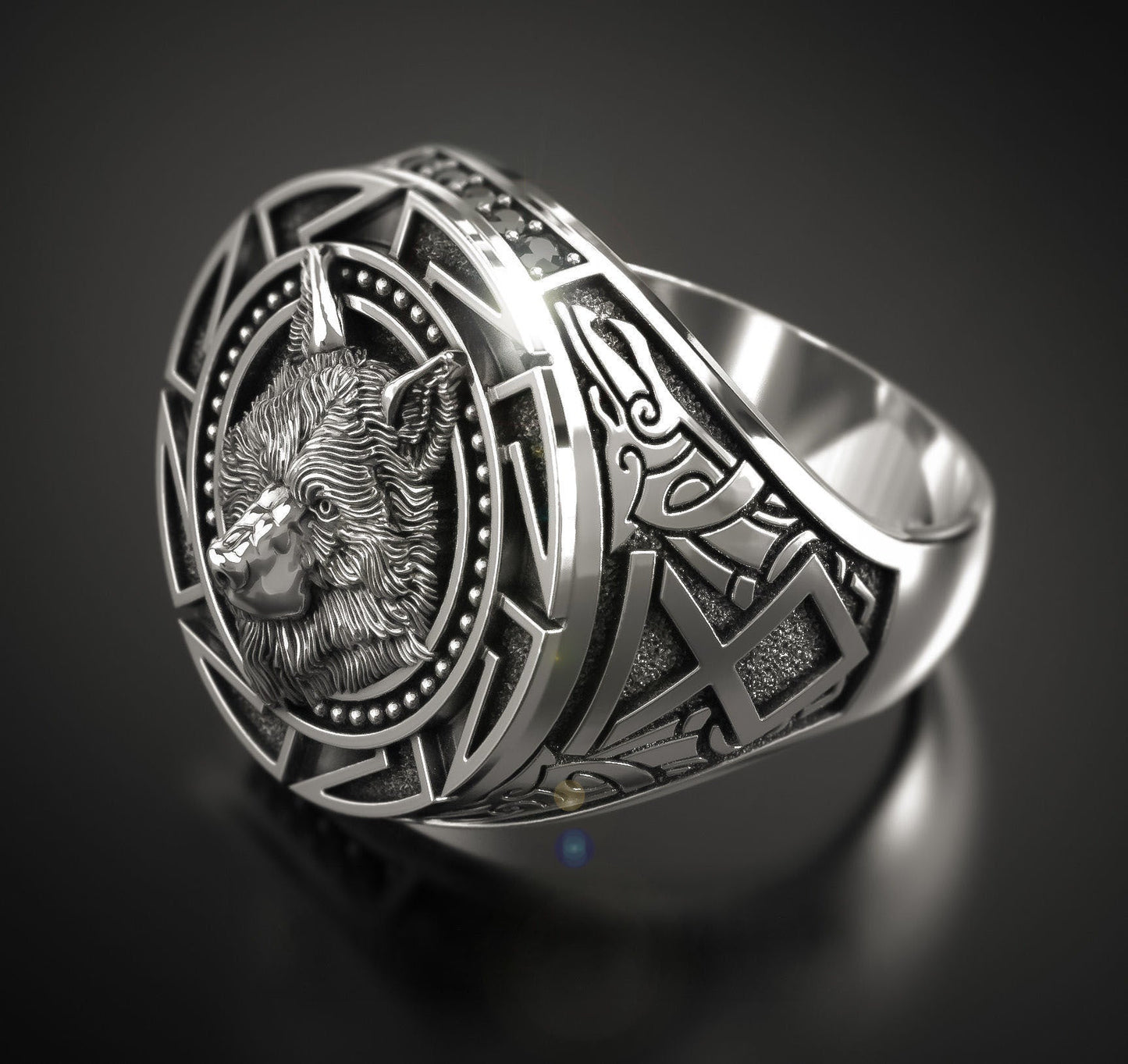 Delicate Artisan Silver Ring