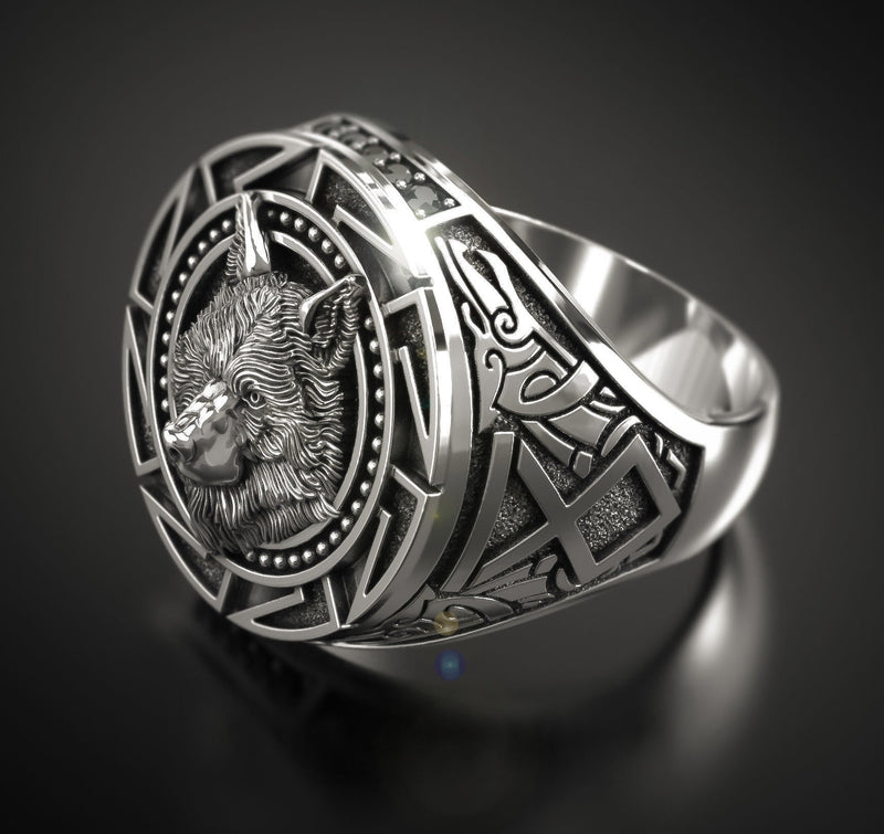Delicate Artisan Silver Ring