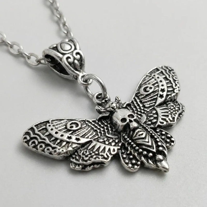 Mystic Death Moth Necklace