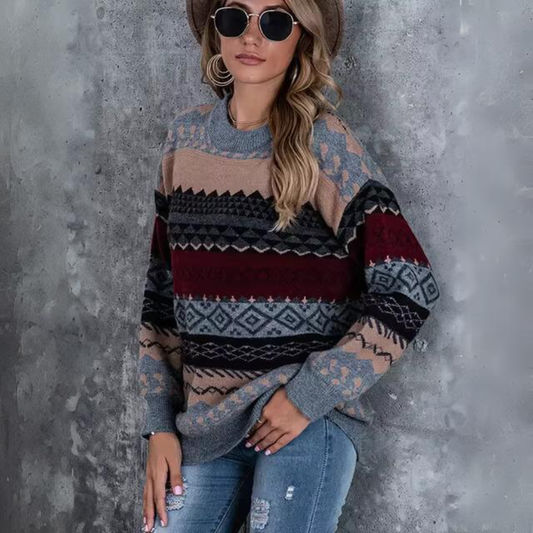 Celeste® | Vintage striped sweater