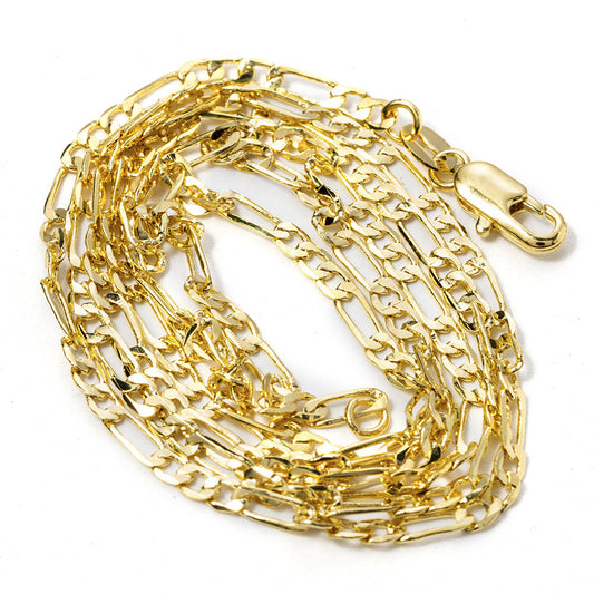 Vintage Handmade Gold Necklace